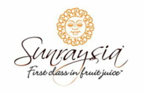 Sunraysia - First class in fruit juice Logo (EUIPO, 09/10/2019)