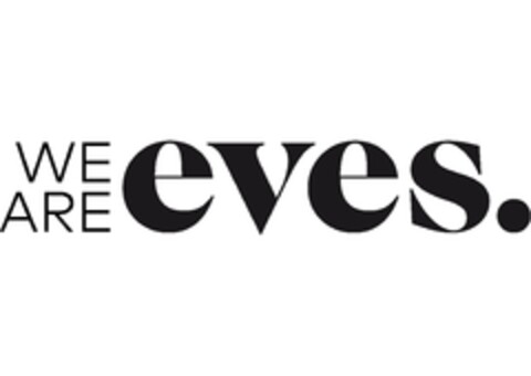 WE ARE eves. Logo (EUIPO, 25.09.2019)