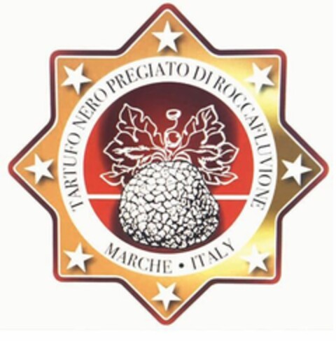 TARTUFO NERO PREGIATO DI ROCCAFLUVIONE MARCHE ITALY Logo (EUIPO, 25.05.2020)