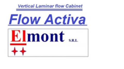 Vertical Laminar flow Cabinet Flow Activa Elmont S.R.L. Logo (EUIPO, 09/11/2020)