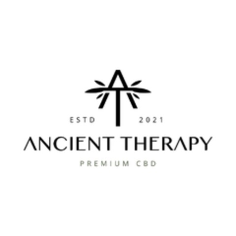 ESTD 2021 ANCIENT THERAPY PREMIUM CBD Logo (EUIPO, 07/21/2021)