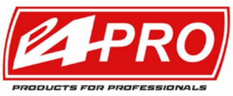 P4PRO PRODUCTS FOR PROFESSIONALS Logo (EUIPO, 23.03.2022)