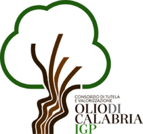 CONSORZIO DI TUTELA E VALORIZZAZIONE OLIO DI CALABRIA IGP Logo (EUIPO, 07.04.2022)