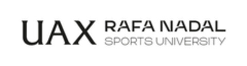 UAX RAFA NADAL SPORTS UNIVERSITY Logo (EUIPO, 28.04.2022)