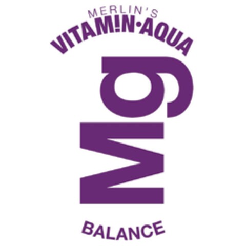 MERLIN'S VITAM!N-AQUA Mg BALANCE Logo (EUIPO, 16.02.2023)