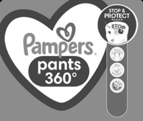 PAMPERS PANTS 360 Logo (EUIPO, 03.05.2023)
