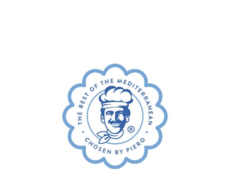 THE BEST OF THE MEDITERRANEAN CHOSEN BY PIERO Logo (EUIPO, 26.06.2023)