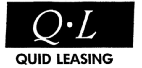 Q·L QUID LEASING Logo (EUIPO, 04/01/1996)