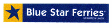 Blue Star Ferries STRINTZIS LINES Logo (EUIPO, 26.11.1999)