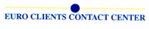 EURO CLIENTS CONTACT CENTER Logo (EUIPO, 28.02.2000)