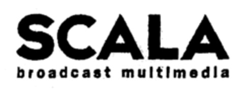 SCALA broadcast multimedia Logo (EUIPO, 21.11.2001)