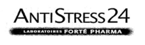 ANTI STRESS 24 LABORATOIRES FORTÉ PHARMA Logo (EUIPO, 18.11.2004)