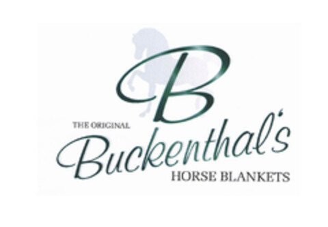 Buckenthal's THE ORIGINAL HORSE BLANKETS Logo (EUIPO, 12/29/2005)