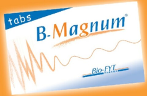 tabs B-Magnum Bio-FYT PHARMA Logo (EUIPO, 09.05.2006)