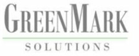 GREENMARK SOLUTIONS Logo (EUIPO, 09/11/2007)