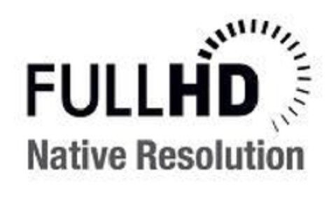 FULL HD NATIVE RESOLUTION Logo (EUIPO, 12/03/2009)