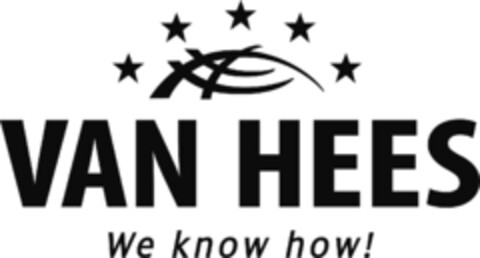 VAN HEES We know how! Logo (EUIPO, 29.03.2010)