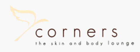 corners the skin and body lounge Logo (EUIPO, 23.04.2010)