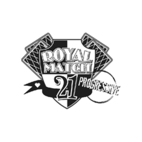 ROYAL MATCH 21 PROGRESSIVE Logo (EUIPO, 21.01.2011)