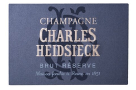 CHAMPAGNE CHARLES HEIDSIECK BRUT RESERVE Logo (EUIPO, 02.08.2013)