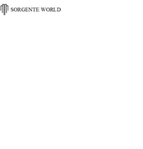 SORGENTE WORLD Logo (EUIPO, 09/26/2013)