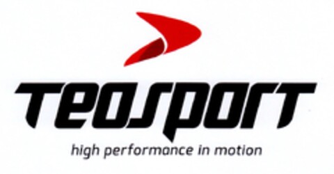 teosport high performance in motion Logo (EUIPO, 27.05.2014)
