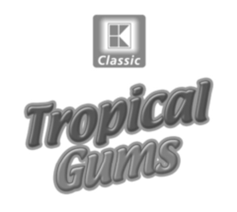 K CLASSIC TROPICAL GUMS Logo (EUIPO, 24.10.2014)