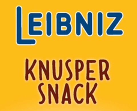 LEIBNIZ KNUSPER SNACK Logo (EUIPO, 01/26/2015)