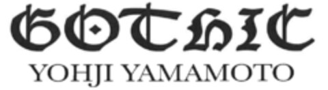 GOTHIC YOHJI YAMAMOTO Logo (EUIPO, 06/24/2015)