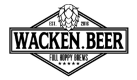 WACKEN.BEER FULL HOPPY BREWS Logo (EUIPO, 03/15/2016)