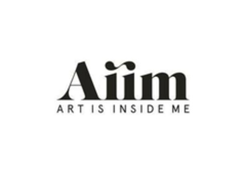 Aiim ART IS INSIDE ME Logo (EUIPO, 06/01/2016)