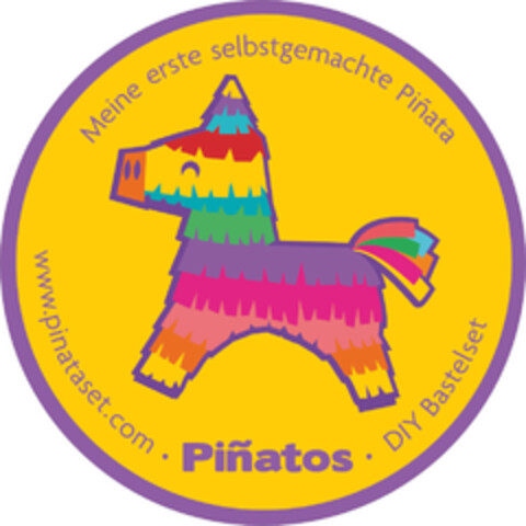 Meine erste selbstgemachte Piñata www.pinataset.com Piñatos DIY Bastelset Logo (EUIPO, 23.05.2022)
