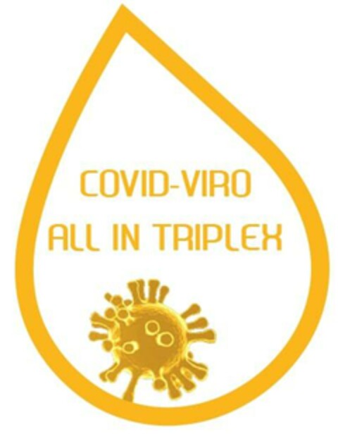 COVID-VIRO ALL IN TRIPLEX Logo (EUIPO, 01/26/2023)