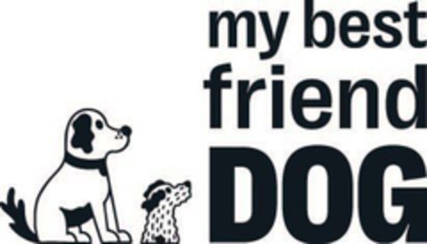 my best friend DOG Logo (EUIPO, 16.02.2023)