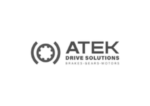 ( 0 ) ATEK DRIVE SOLUTIONS BRAKES GEARS MOTORS Logo (EUIPO, 22.07.2024)