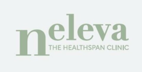 NELEVA THE HEALTHSPAN CLINIC Logo (EUIPO, 18.02.2025)