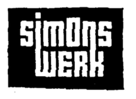 SIMONSWERK Logo (EUIPO, 01.04.1996)