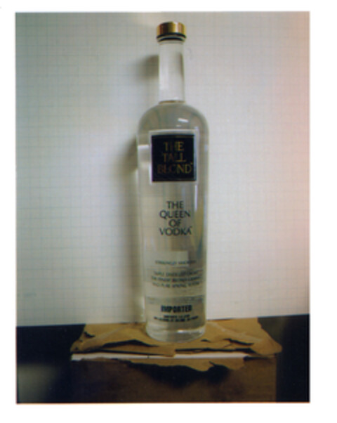 THE TALL BLOND THE QUEEN OF VODKA Logo (EUIPO, 04.02.1998)
