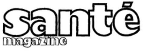 santé magazine Logo (EUIPO, 07.08.1998)