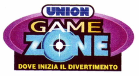 UNION GAME ZONE DOVE INIZIA IL DIVERTIMENTO Logo (EUIPO, 06/07/1999)