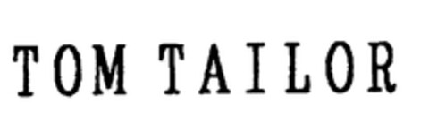 TOM TAILOR Logo (EUIPO, 29.11.1999)
