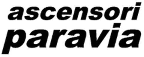 ascensori paravia Logo (EUIPO, 12/27/2000)