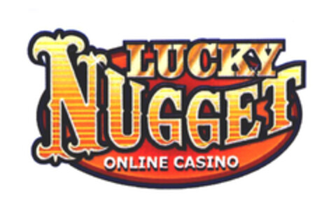 LUCKY NUGGET ONLINE CASINO Logo (EUIPO, 23.04.2003)