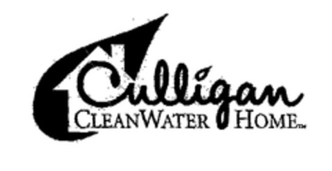 Culligan CLEANWATER HOME Logo (EUIPO, 17.06.2003)