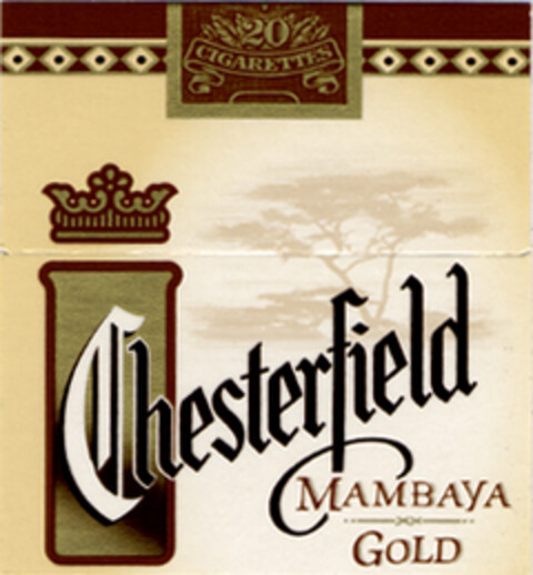 Chesterfield MAMBAYA GOLD Logo (EUIPO, 12.05.2004)