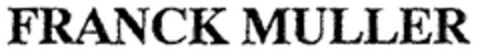 FRANCK MULLER Logo (EUIPO, 07.10.2004)