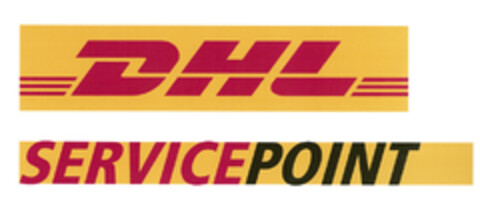 DHL SERVICEPOINT Logo (EUIPO, 23.12.2004)