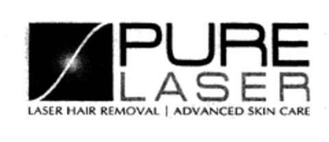 PURE LASER LASER HAIR REMOVAL ADVANCED SKIN CARE Logo (EUIPO, 09/05/2005)