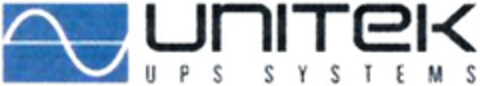 UNITEK UPS SYSTEMS Logo (EUIPO, 05.05.2006)