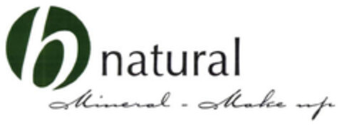 b natural Mineral - Make up Logo (EUIPO, 23.11.2006)